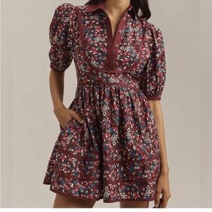 Maeve Floral Puff Sleeve Dress